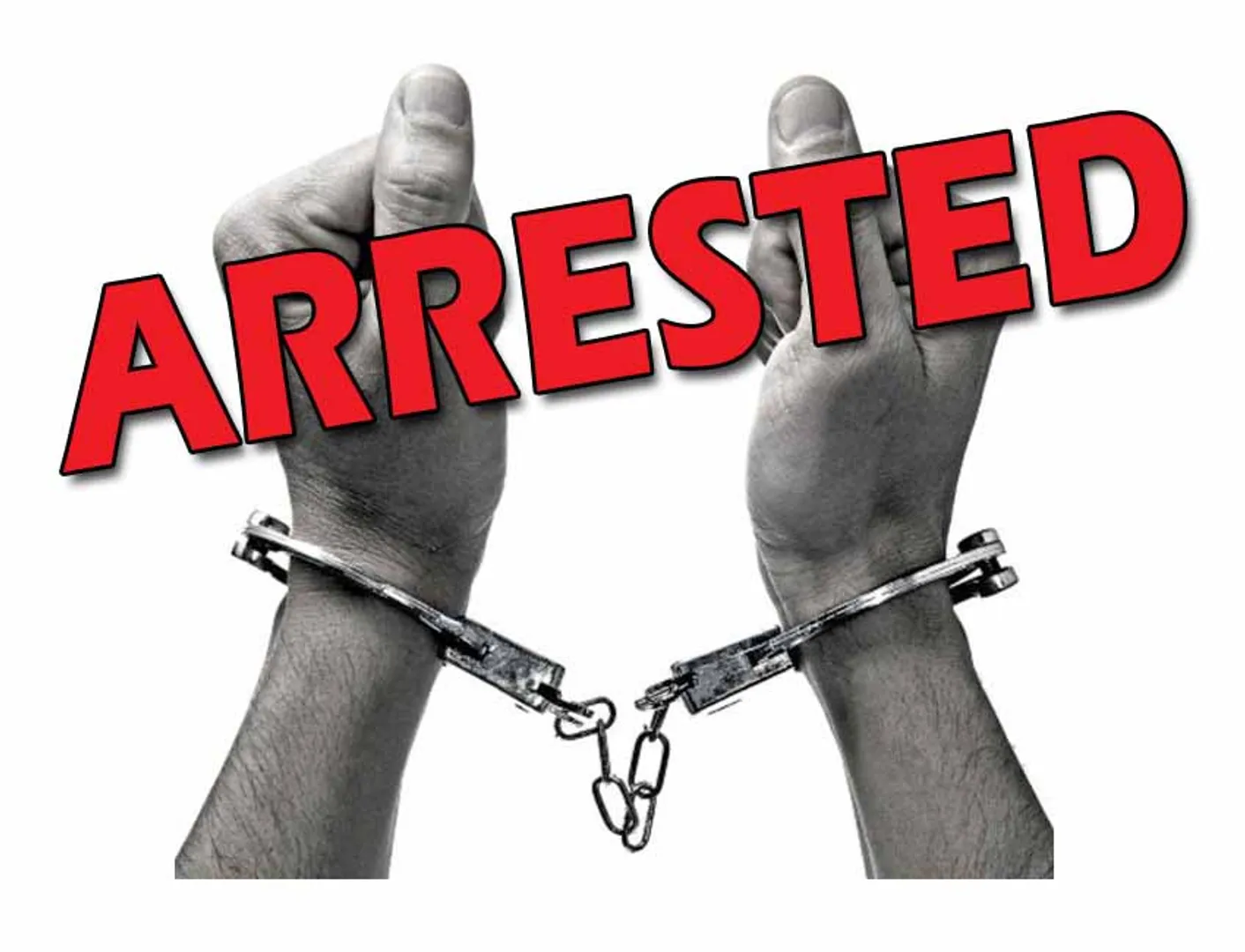 arrested